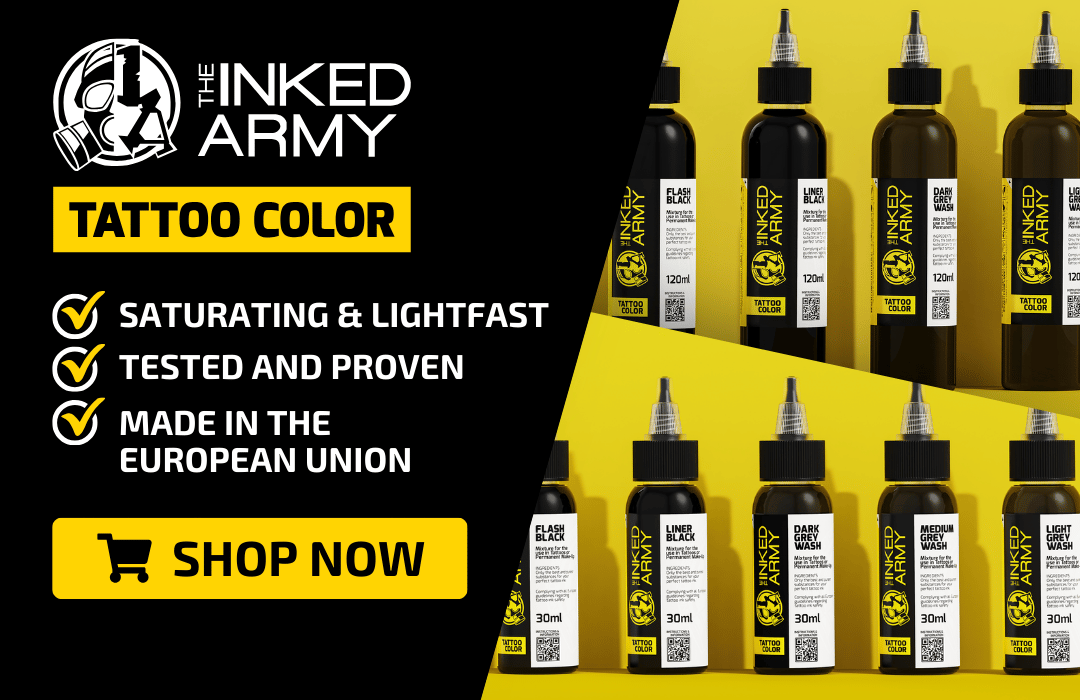 The Inked Army Tattoo Colors