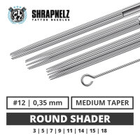 THE INKED ARMY - Shrapnelz Tattoo Needles - Round Shader...