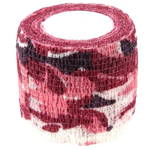 THE INKED ARMY - Supergrip - Grip Bandages - 5 cm - Camo Red-White